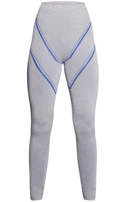 PrettyLittleThing Knitted Two Piece Sets*Binding Ski Knitted Base Layer Leggings