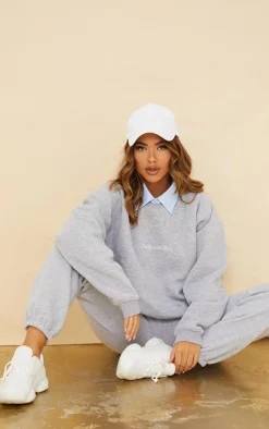PrettyLittleThing Basic Tops*Oversized Basic Sweatshirt
