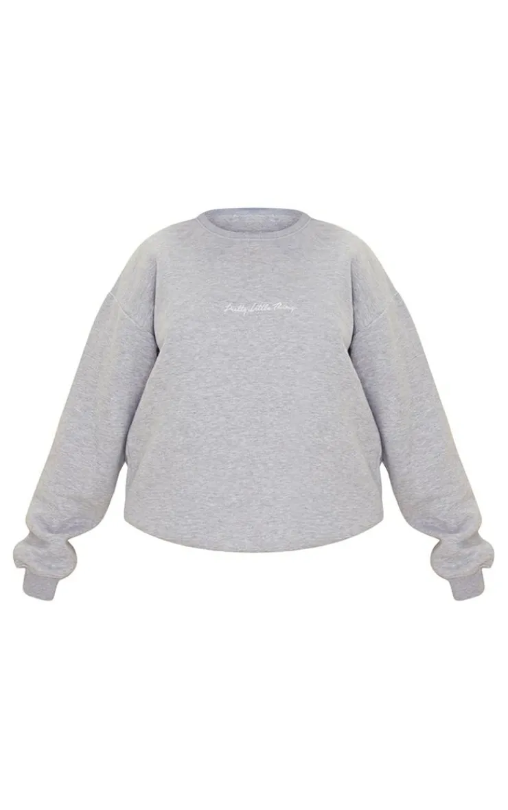 PrettyLittleThing Basic Tops*Oversized Basic Sweatshirt