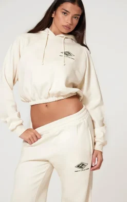 PrettyLittleThing Embroidered Straight Leg Sweatpants Grey Marl