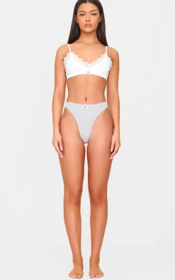PrettyLittleThing Christmas Shop*Ribbed Seamless Thong