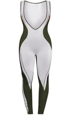 PrettyLittleThing Unitards*Knit Ski Base Layer Unitard
