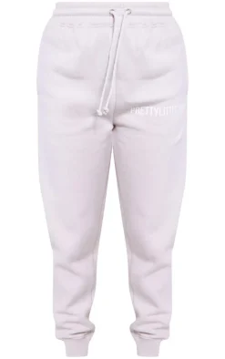 PrettyLittleThing Graphic Sweatsuits*High Waisted Washed Cuffed Sweatpants