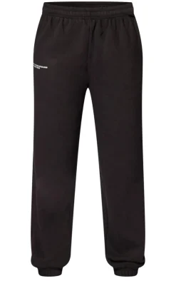 PrettyLittleThing Black Sweatsuits*Logo Est 2012 Cuffed Sweatpants