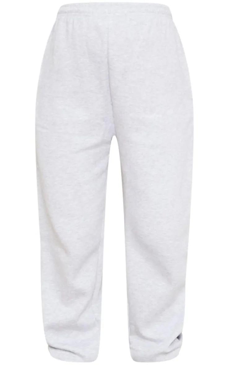 PrettyLittleThing Grey Sweatsuits*Maternity Embroidered Detail Sweatpants