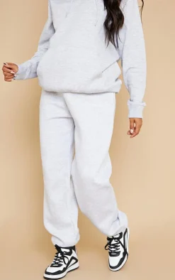 PrettyLittleThing Grey Sweatsuits*Maternity Embroidered Sweatpants