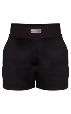 Sale PrettyLittleThing Maternity Sweat Shorts Black