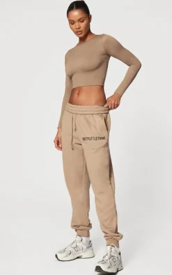 PrettyLittleThing Graphic Sweatsuits*Cuffed High Waisted Sweatpants