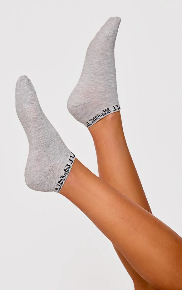 PrettyLittleThing Socks*3 Pack Sports Ankle Socks