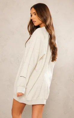 Raglan Sleeve Oversized Sweatshirt-PrettyLittleThing Hot