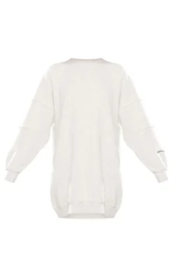 Raglan Sleeve Oversized Sweatshirt-PrettyLittleThing Hot