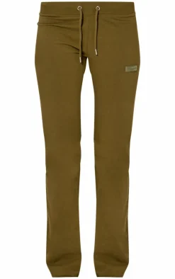 New PrettyLittleThing Badge Low Rise Straight Leg Pants Olive