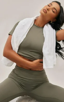 PrettyLittleThing Workout Tops*Sport Sculpt Basic Short Sleeve Top
