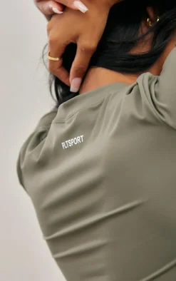PrettyLittleThing Workout Tops*Sport Sculpt Basic Short Sleeve Top
