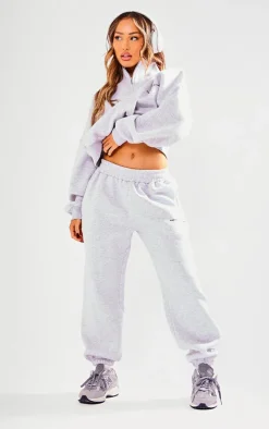 PrettyLittleThing Grey Sweatsuits*Petite Branded Sweatpants