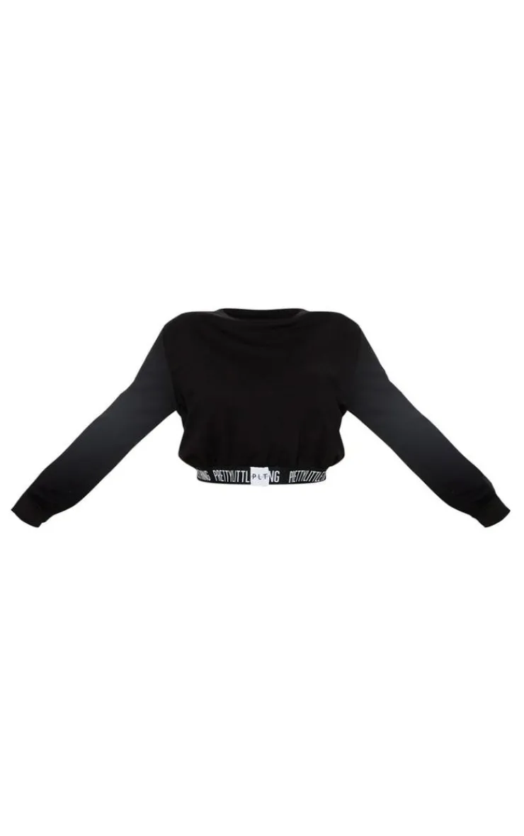 PrettyLittleThing Graphic Sweatsuits*Plus Lounge Sweatshirt
