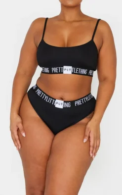 PrettyLittleThing Christmas Shop*Plus Tape Panties