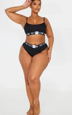 PrettyLittleThing Christmas Shop*Plus Tape Panties