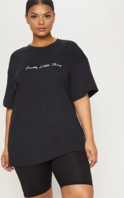 PrettyLittleThing T-Shirts*Plus Graphic Front T-Shirt
