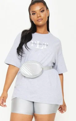 PrettyLittleThing T-Shirts*Plus Oversized T Shirt