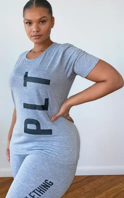 PrettyLittleThing Christmas Shop*Plus Legging PJ Set