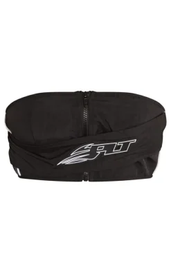 Sale PrettyLittleThing Premium Motocross Zip Bandeau Black