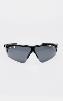 PrettyLittleThing Sunglasses*RUN Cut Out Sporty Sunglasses