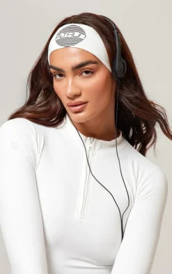 PrettyLittleThing Hair Accessories*RUN Jersey Wide Headband