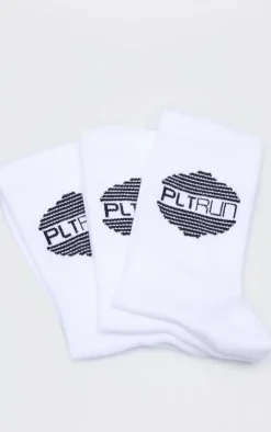 PrettyLittleThing Socks*RUN Multi 3 Pack Socks