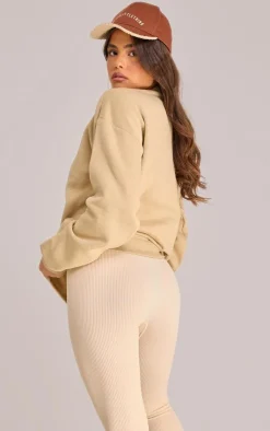 PrettyLittleThing Basic Tops*Oversized Basic Sweatshirt