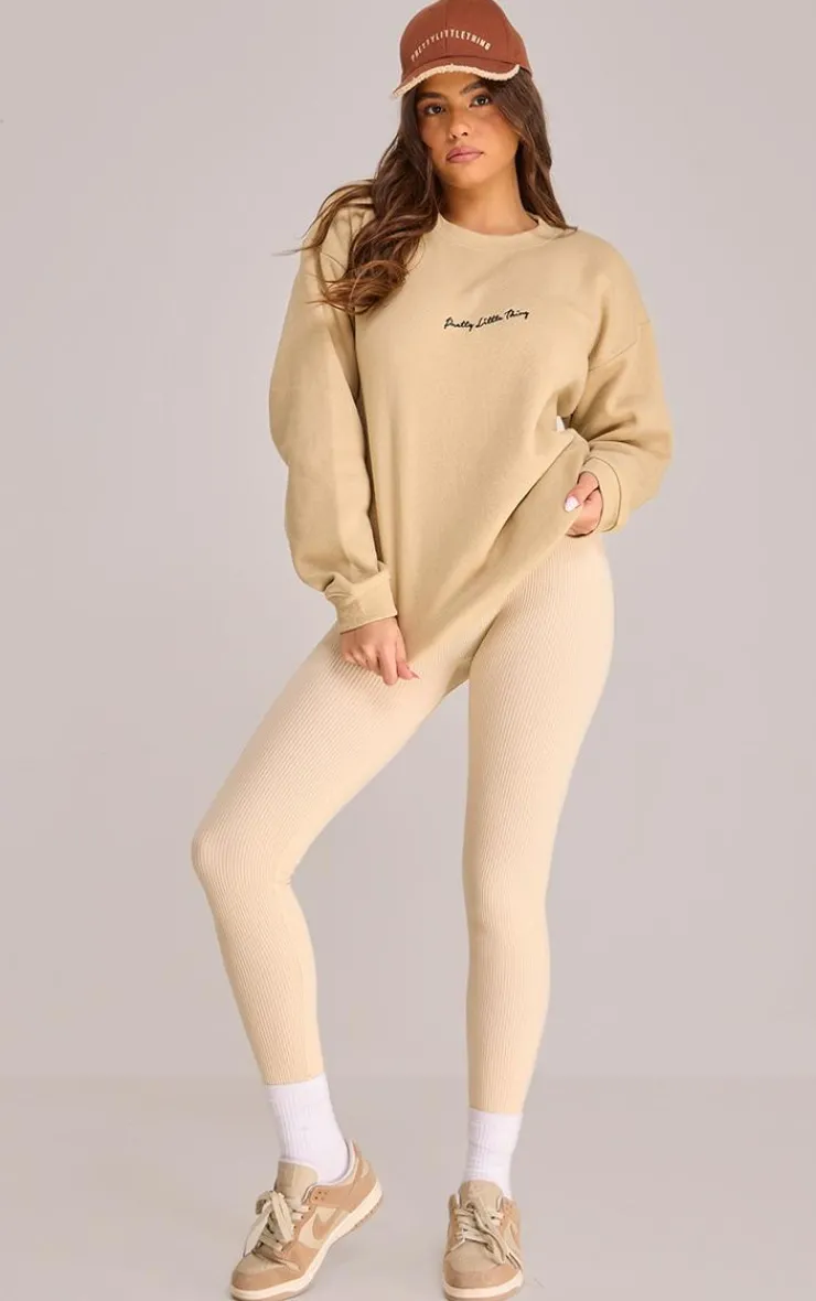 PrettyLittleThing Basic Tops*Oversized Basic Sweatshirt