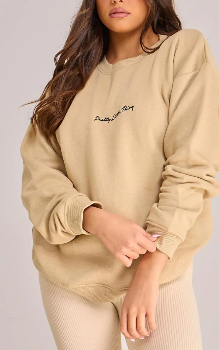 PrettyLittleThing Basic Tops*Oversized Basic Sweatshirt