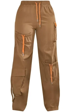Shape Cargo Pocket Detail Wide Leg Sweatpants-PrettyLittleThing Online