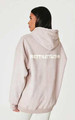 PrettyLittleThing Gym Wear*Puff Back Print Hoodie