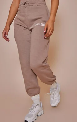 PrettyLittleThing Graphic Sweatsuits*Logo High Waisted Cuffed Sweatpant