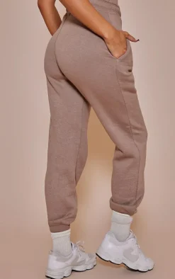 PrettyLittleThing Graphic Sweatsuits*Logo High Waisted Cuffed Sweatpant