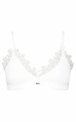 PrettyLittleThing Stocking Stuffers*Badge Lace Trim Bralette