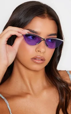 PrettyLittleThing Visor Sunglasses*Clear Lens Visor Sunglasses
