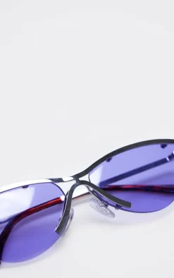 PrettyLittleThing Visor Sunglasses*Clear Lens Visor Sunglasses