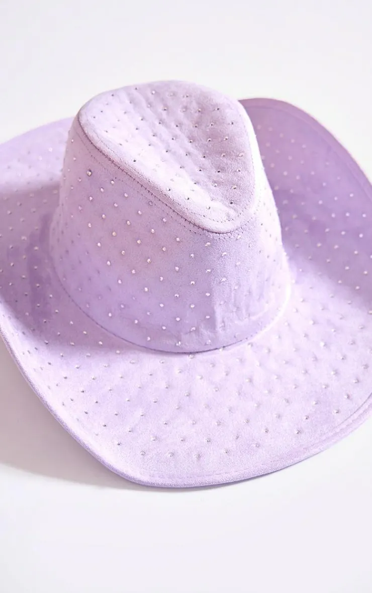 PrettyLittleThing Hats*Diamante Western Hat