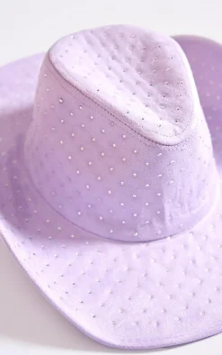 PrettyLittleThing Hats*Diamante Western Hat
