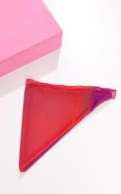 PrettyLittleThing Hair Accessories*Ombre Print Mesh Bandana