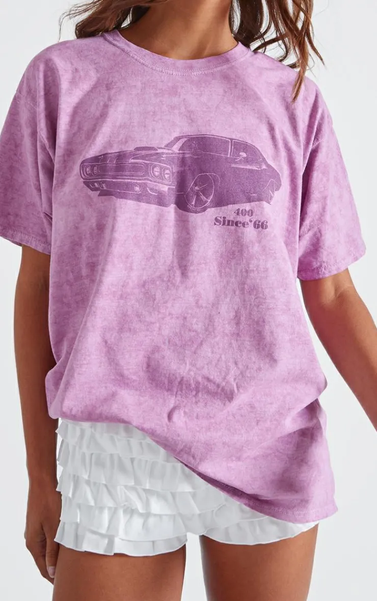 PrettyLittleThing T-Shirts*Vintage Car Washed Oversized T Shirt