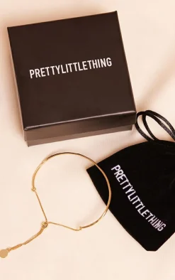 PrettyLittleThing Bracelets*Real Plated Simple Pully Bracelet
