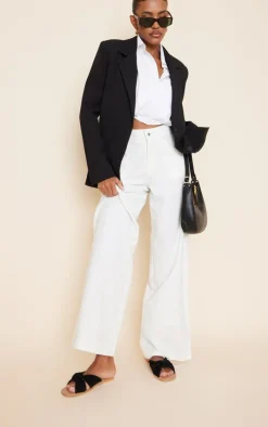 PrettyLittleThing Mules*Real Leather Square Toe Twisted Knot Mule Sandals