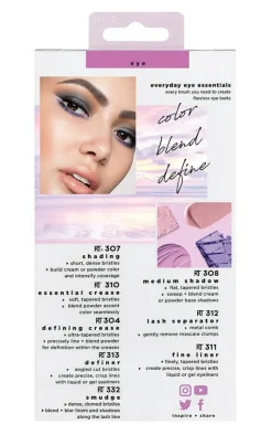 PrettyLittleThing Makeup Brushes & Tools*Real Techniques Everyday Eye Essentials