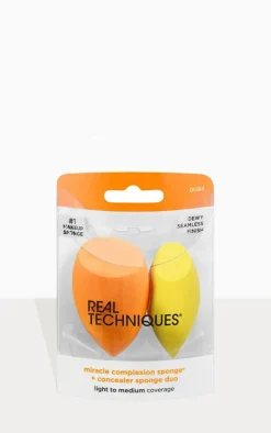 PrettyLittleThing Makeup Brushes & Tools*Real Techniques Miracle Complexion Sponge + Concealer Sponge Duo