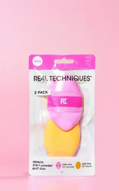 PrettyLittleThing Makeup Brushes & Tools*Real Techniques Miracle 2-In-1 Powder Puff Duo