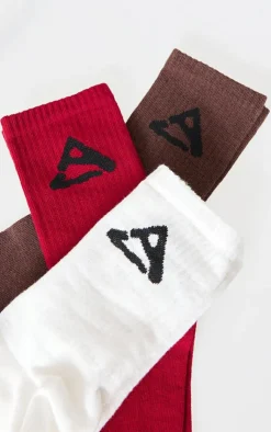 PrettyLittleThing Socks*3 Pack Sport Socks