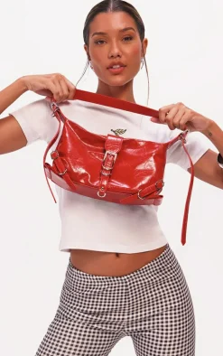 PrettyLittleThing Shoulder Bags*Buckle Shoulder Bag